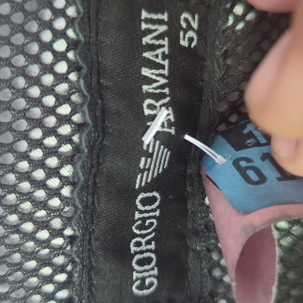 Giorgio Armani Leather Jacket.